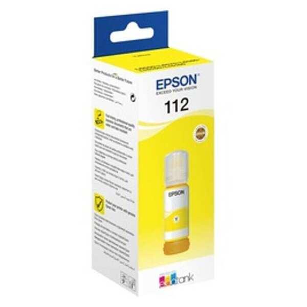 Epson Epson 112 EcoTank Pigment Yellow ink bottle