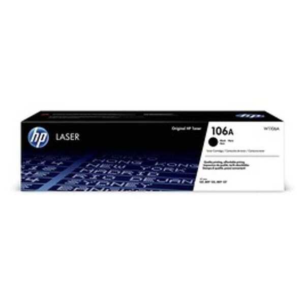 HP HP 106A Black Laser Toner Cartridge, W1106A (Cartridge)