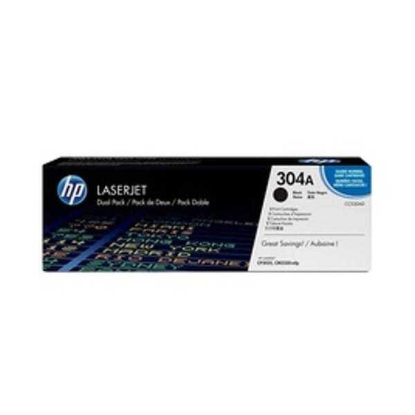 HP HP 304A (CC530A) Toner Cartridges, Black