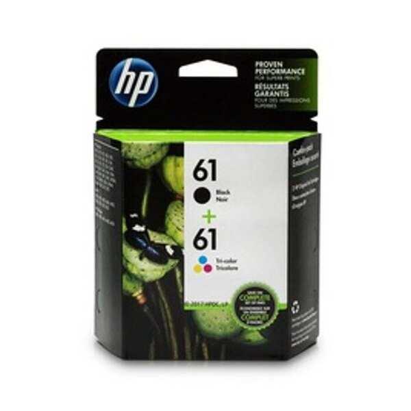 HP HP 61 Black & Tri-color Original Ink Cartridges, …