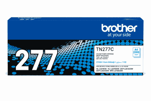 Brother TN 277 Premium Cyan Brother Toner Cartridge