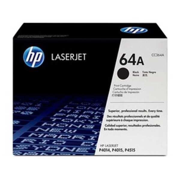 HP HP 64A (CC364A) Black Original LaserJet Toner Cartridge