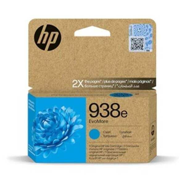 HP HP 938e EvoMore Cyan Original Ink Cartridge 4S6X9PE …