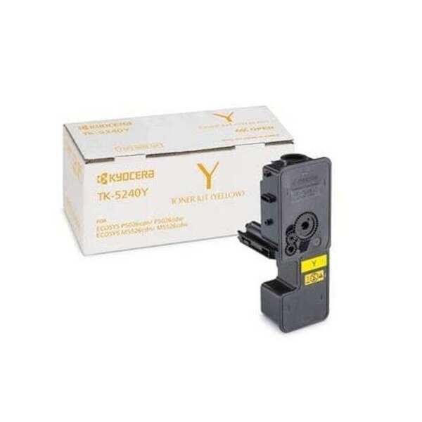 Kyocera Kyocera TK-5240Y Yellow Toner Cartridge for ECOSYS P5021/M5521