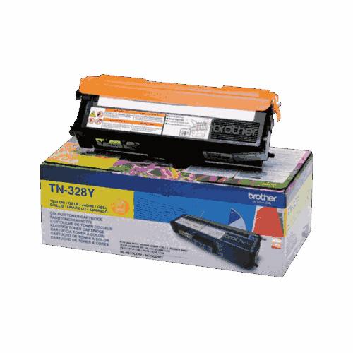 Brother TN 328 Yellow Brother (TN328Y) Original Toner Cartridge